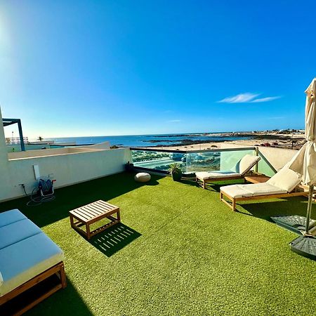 Apartamento Villa Bruno Con Vistas Al Mar, Primera Linea De Playa El Cotillo  ภายนอก รูปภาพ